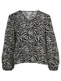 OBJECT Skjortor|Toppar*OBJLEONORA TOPP Black