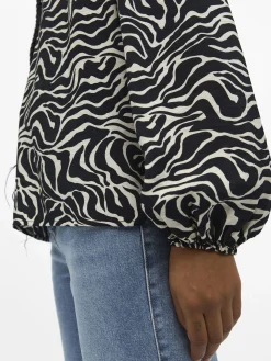 OBJECT Skjortor|Toppar*OBJLEONORA TOPP Black