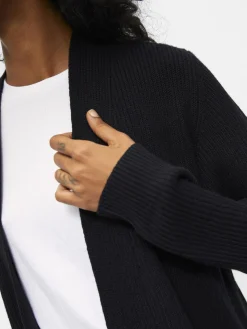 OBJECT Cardigans*OBJMALENA STICKAD KOFTA Black