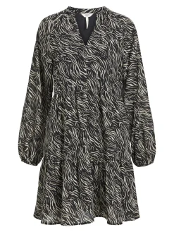 OBJECT Klänningar*OBJMILA GIA KORT KLÄNNING Black