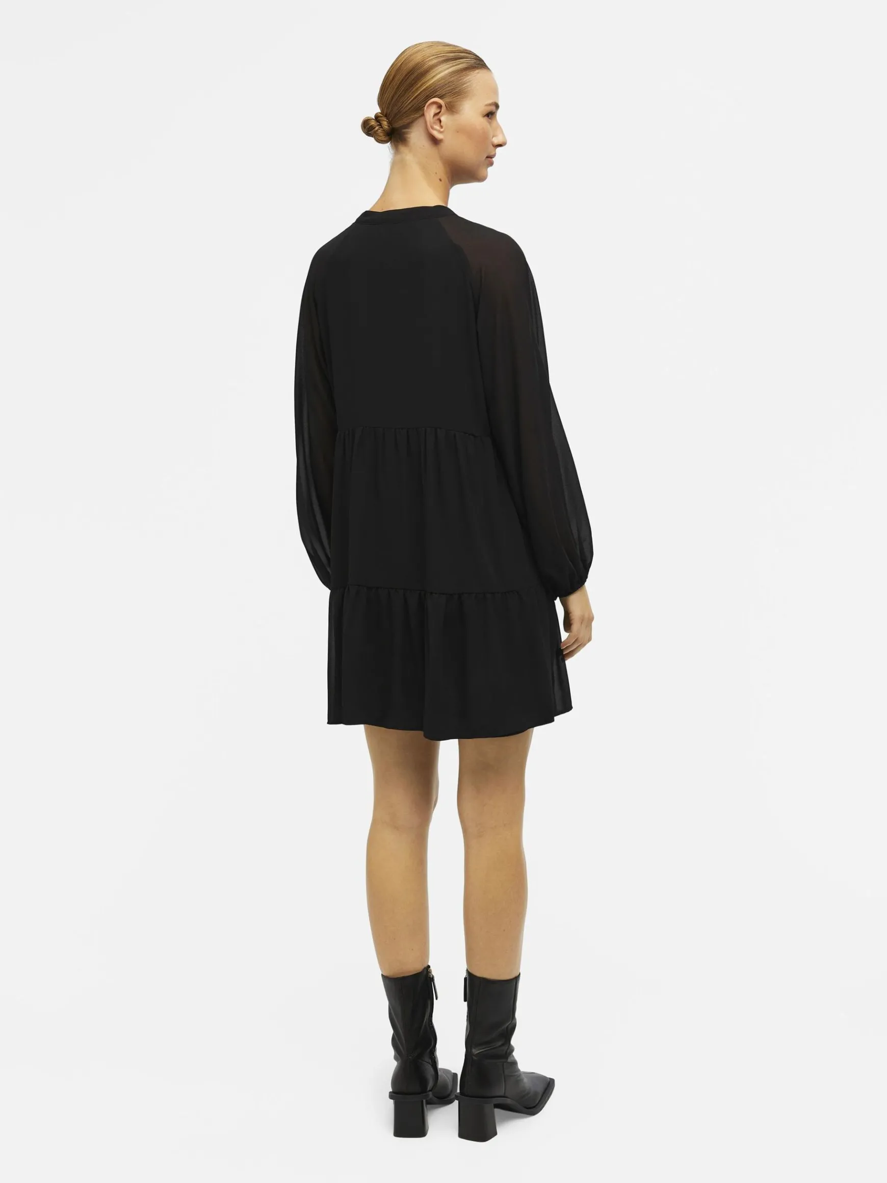 OBJECT Basic|Klänningar*OBJMILA GIA KORT KLÄNNING Black