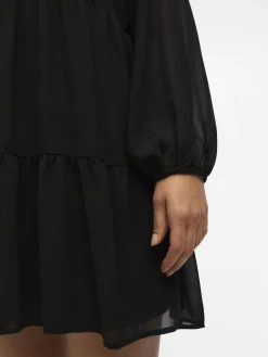 OBJECT Basic|Klänningar*OBJMILA GIA KORT KLÄNNING Black