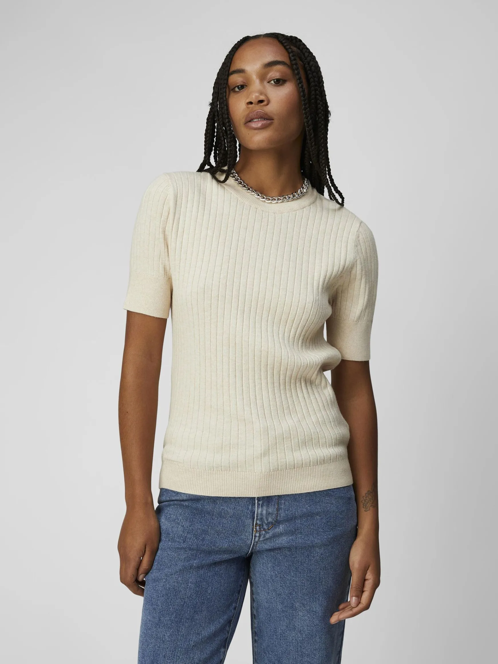 OBJECT Basic|Toppar*OBJNOELLE STICKAD TOPP Sandshell