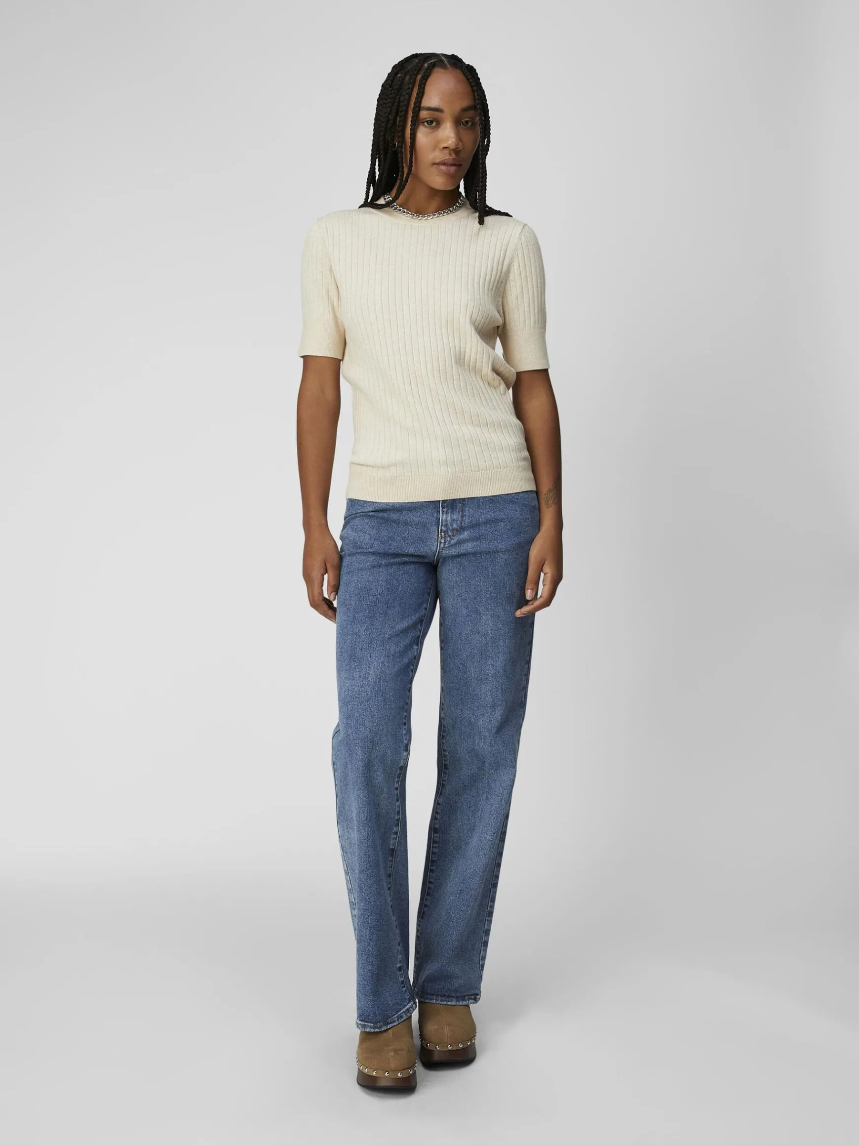 OBJECT Basic|Toppar*OBJNOELLE STICKAD TOPP Sandshell