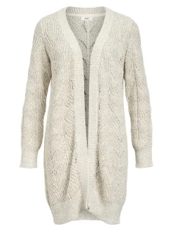 OBJECT Cardigans*OBJNOVA STELLA STICKAD KOFTA Humus