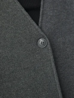 OBJECT Basic|Cardigans*OBJREYNARD KOFTA Dark Grey Melange