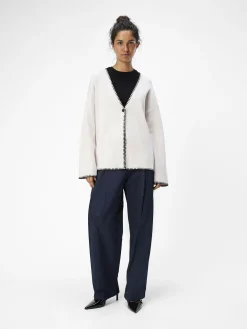 OBJECT Cardigans*OBJREYNARD KOFTA Silver Gray