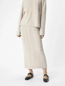 OBJECT Kjolar*OBJREYNARD STICKAD KJOL Silver Gray