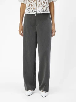 OBJECT Basic|Byxor*OBJSIGRID BYXOR Medium Grey Melange