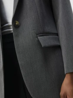 OBJECT Basic|Kavajer*OBJSIGRID KAVAJ Medium Grey Melange