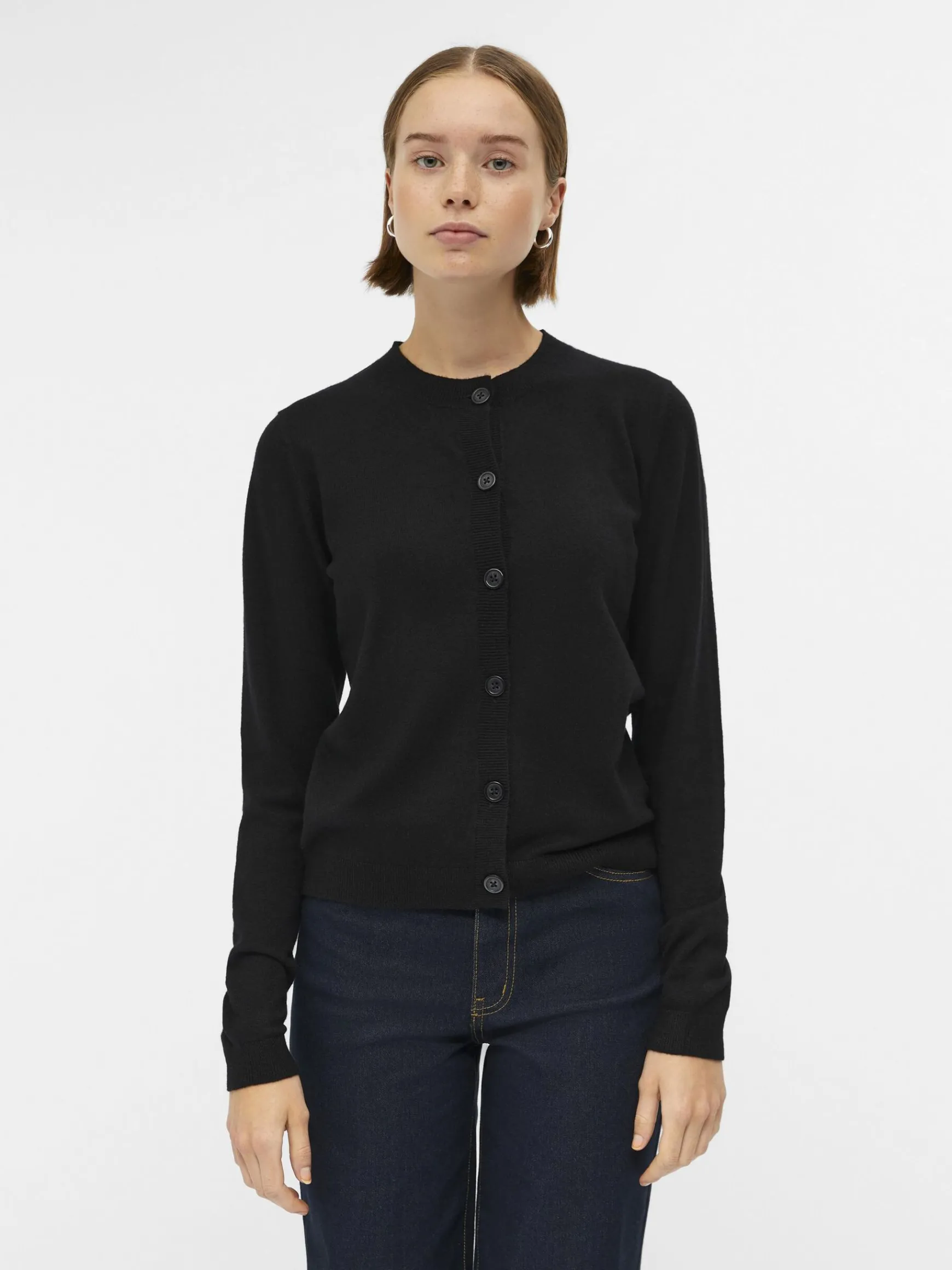 OBJECT Basic|Cardigans*OBJTHESS KOFTA Black