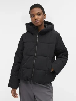 OBJECT Ytterkläder*OBJZHANNA PUFFERJACKA Black