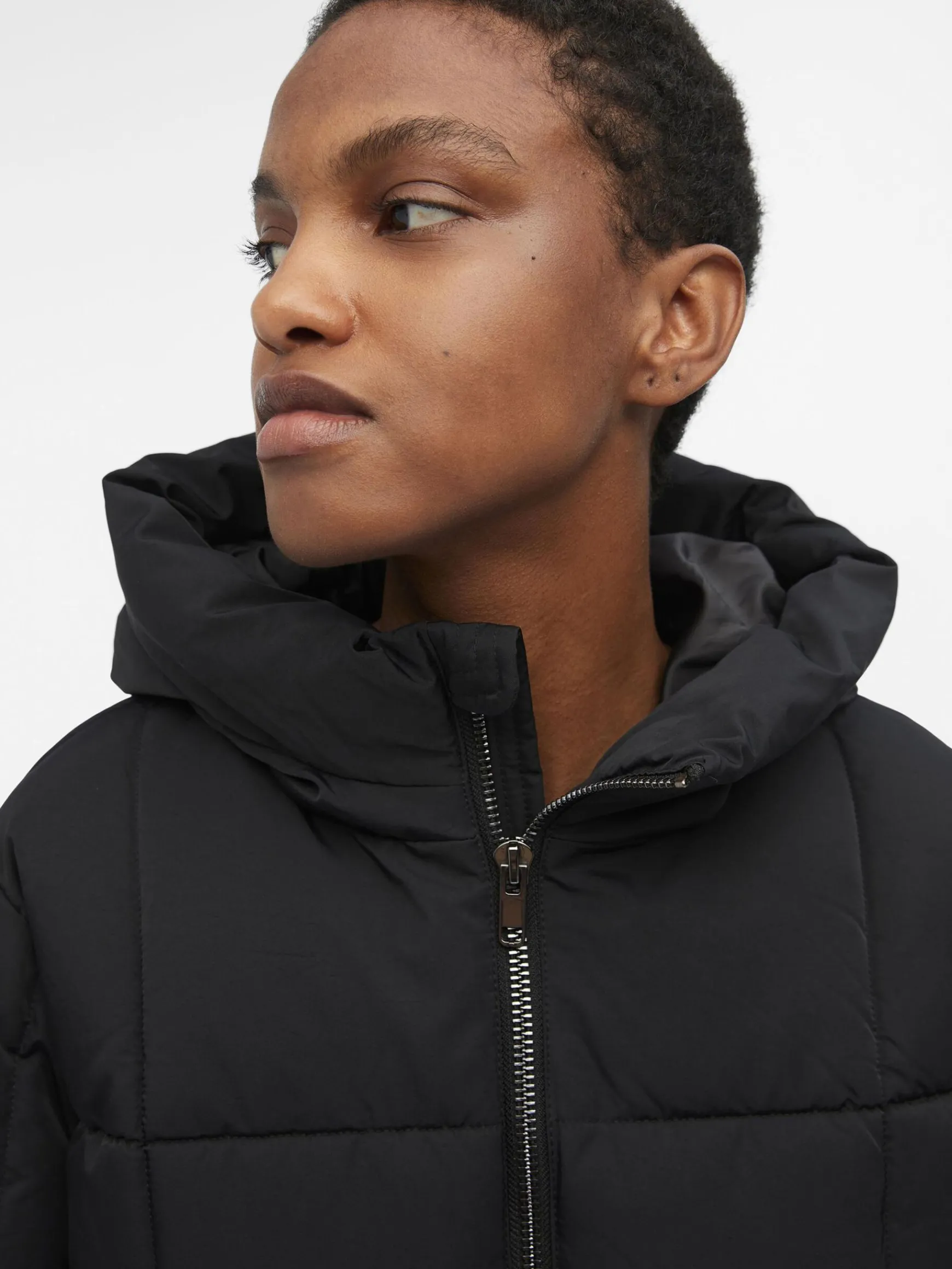 OBJECT Ytterkläder*OBJZHANNA PUFFERJACKA Black