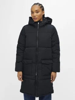 OBJECT Ytterkläder*OBJZHANNA QUILTAD JACKA Black
