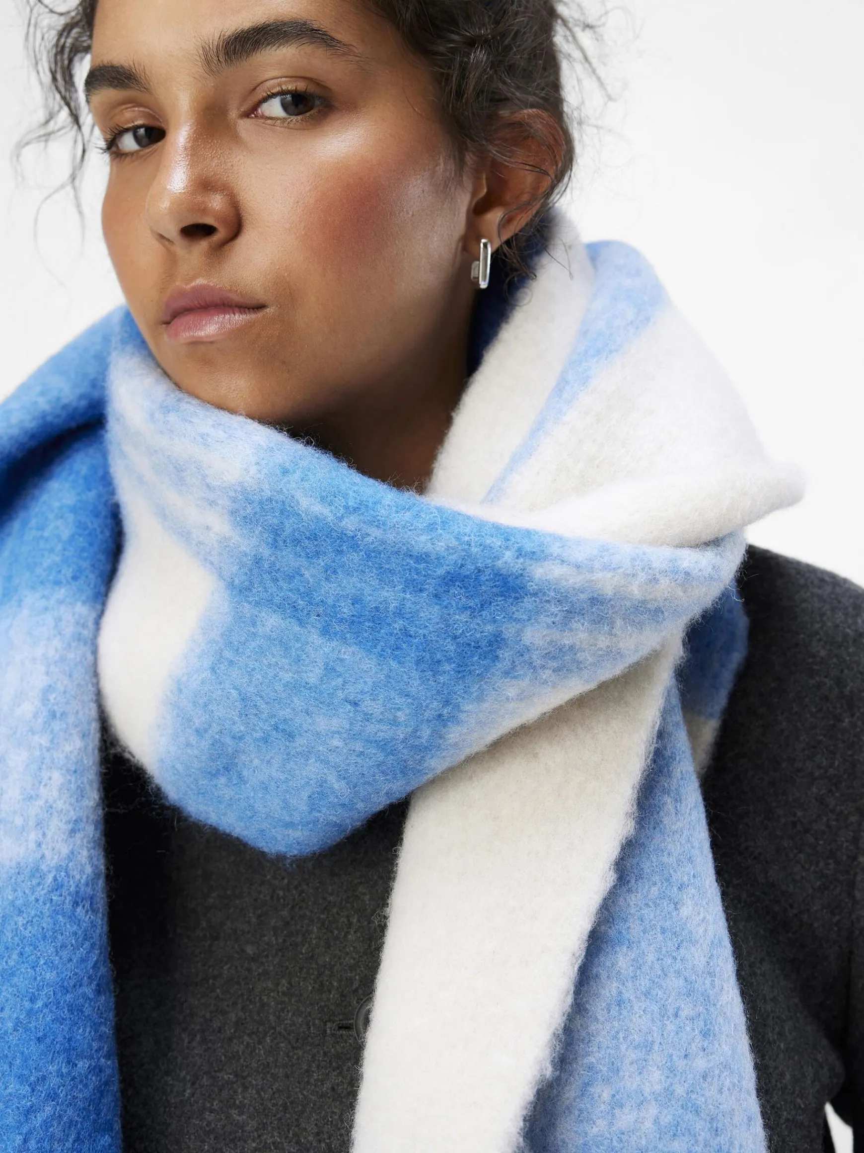 OBJECT Accessoarer*OVERSIZE FIT HALSDUK Lapis Blue
