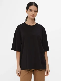 OBJECT Basic|Toppar*OVERSIZE FIT T-SHIRT Black