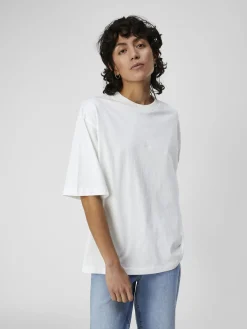OBJECT Basic|Toppar*OVERSIZE FIT T-SHIRT Cloud Dancer