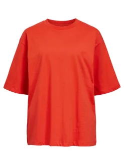 OBJECT Toppar*OVERSIZE FIT T-SHIRT Fiery Red