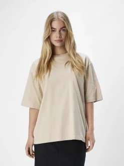 OBJECT Toppar*OVERSIZE FIT T-SHIRT Humus