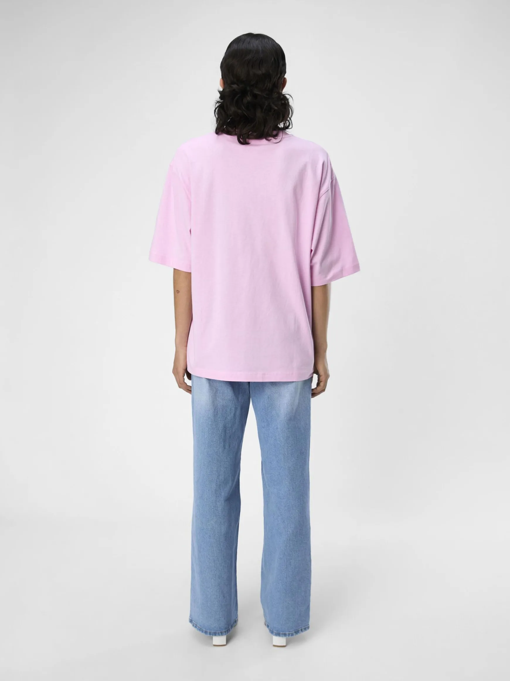 OBJECT Basic|Toppar*OVERSIZE FIT T-SHIRT Pastel Lavender
