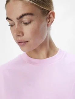 OBJECT Toppar*OVERSIZE FIT T-SHIRT Pink Frosting