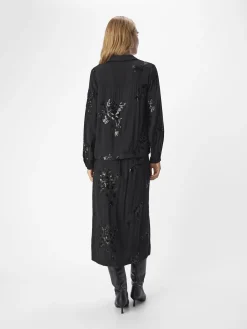 OBJECT Skjortor|Toppar*PALJETT SKJORTA Black