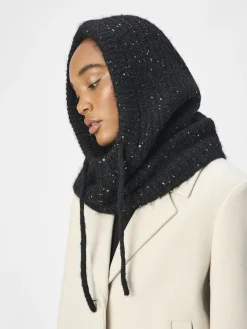 OBJECT Accessoarer*PALJETTPRYDD BALACLAVA Black