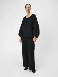 OBJECT Toppar*PALJETTPRYDD TOPP Black