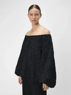 OBJECT Toppar*PALJETTPRYDD TOPP Black