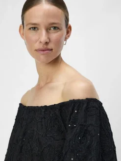 OBJECT Toppar*PALJETTPRYDD TOPP Black