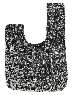 OBJECT Accessoarer*PALJETTPRYDD VÄSKA Black