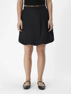 OBJECT Kjolar*PUFFIG MINIKJOL Black