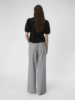 OBJECT Basic|Toppar*PUFFÄRMAD T-SHIRT Black