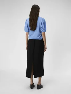 OBJECT Basic|Toppar*PUFFÄRMAD T-SHIRT Provence