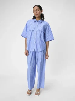 OBJECT Byxor*RANDIG BYXOR MED VIDA BEN Brunnera Blue