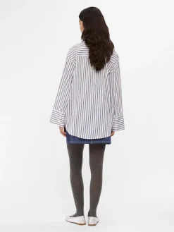 OBJECT Skjortor*RANDIG SKJORTA Dark Denim