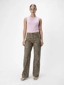 OBJECT Toppar*ÄRMLÖS LINNE Pink Frosting