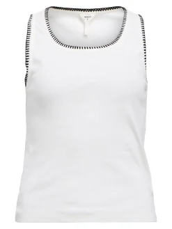 OBJECT Toppar*ÄRMLÖS TOPP White