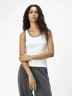 OBJECT Toppar*ÄRMLÖS TOPP White