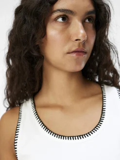 OBJECT Toppar*ÄRMLÖS TOPP White