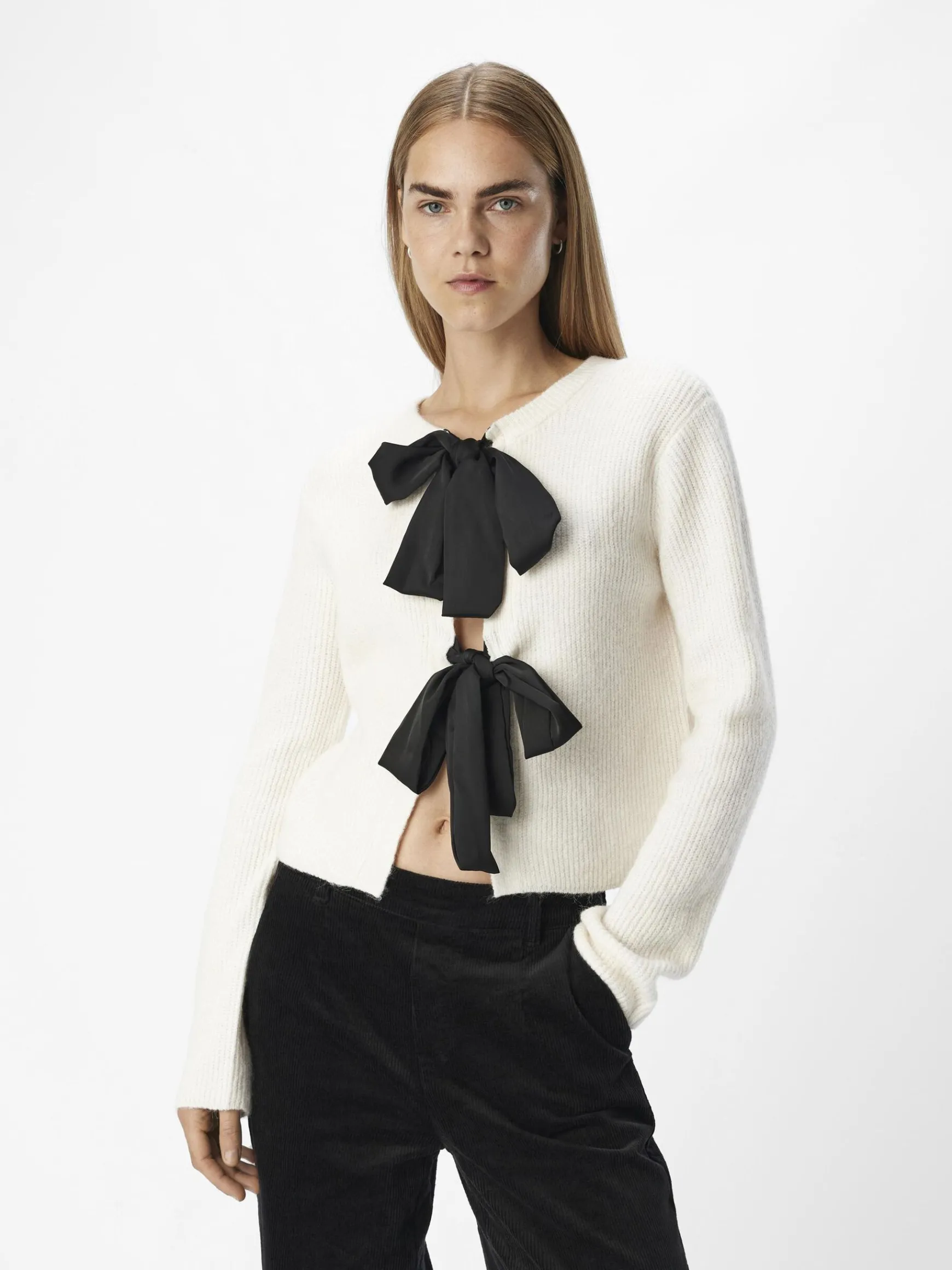 OBJECT Cardigans*ROSETT KOFTA White Sand
