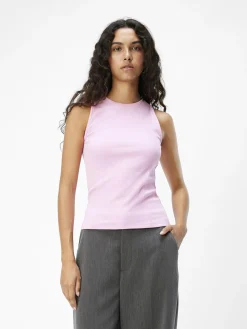 OBJECT Toppar*RUNDRINGAD TOPP Pink Frosting