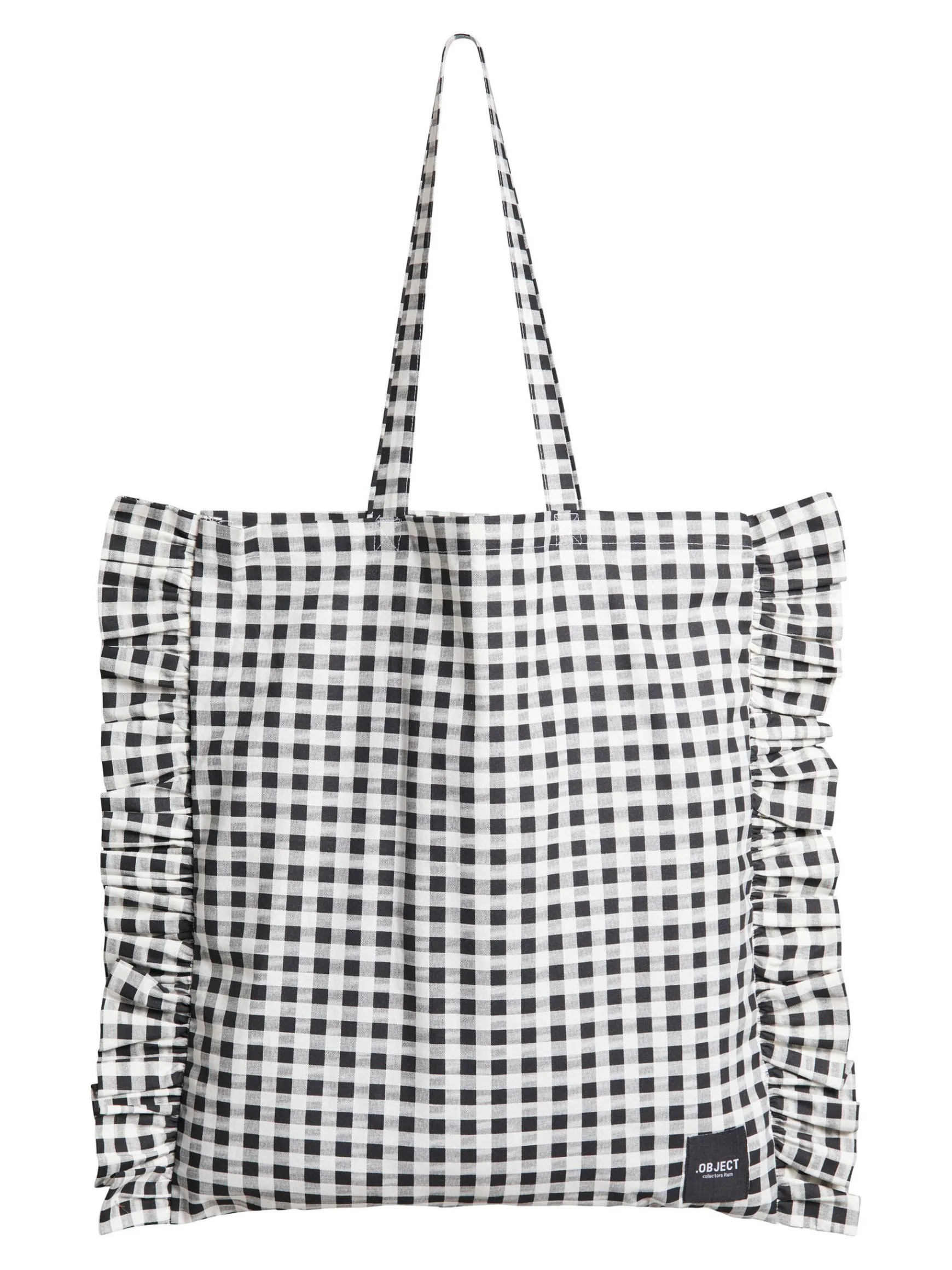 OBJECT Accessoarer*RUTIG SHOPPINGVÄSKA Black