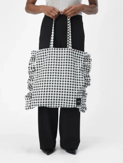 OBJECT Accessoarer*RUTIG SHOPPINGVÄSKA Black