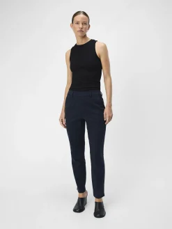 OBJECT Basic|Byxor*SMAL PASSFORM CHINOS Sky Captain