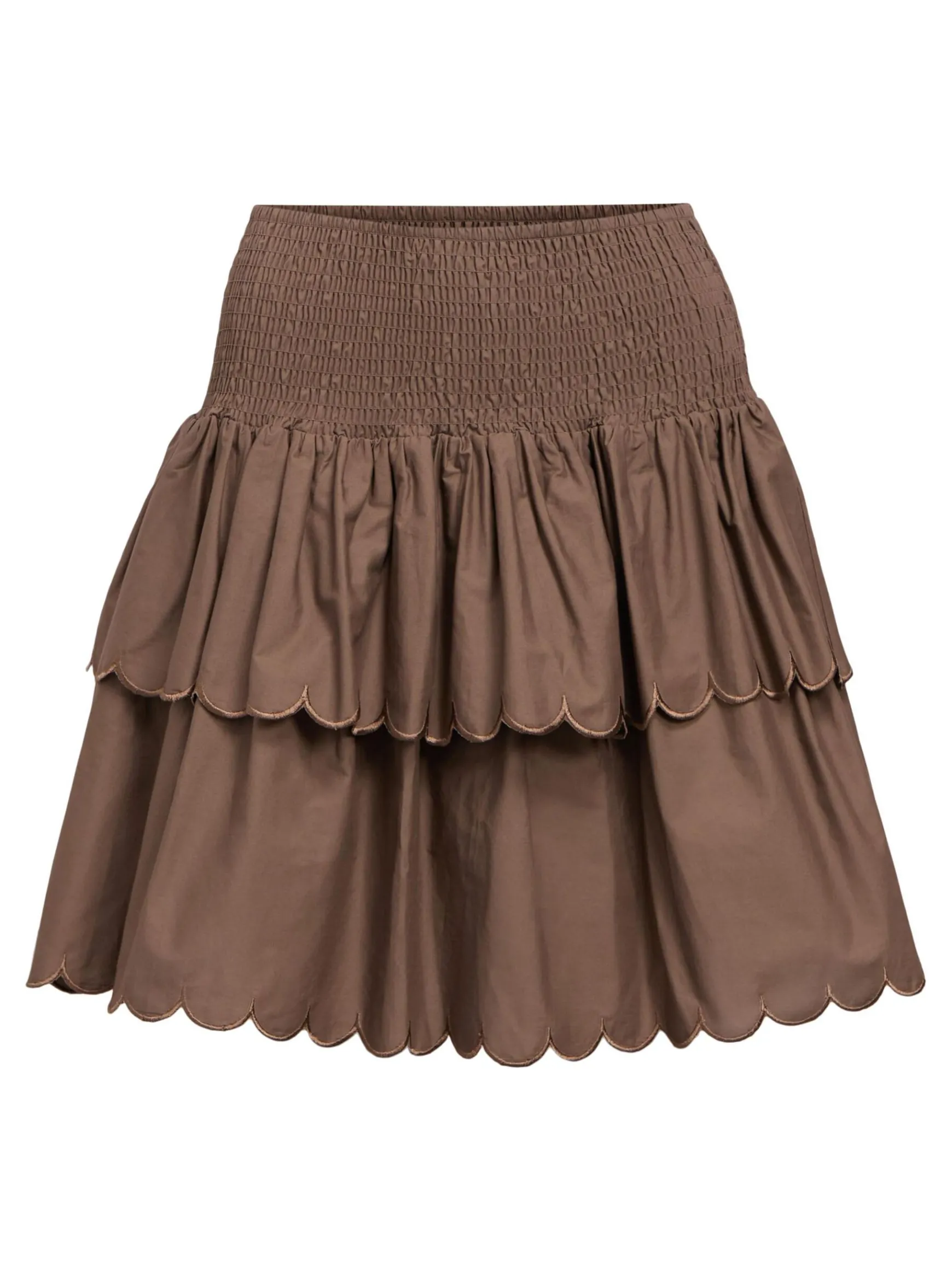 OBJECT Kjolar*SMOCKADE MINIKJOL Morel
