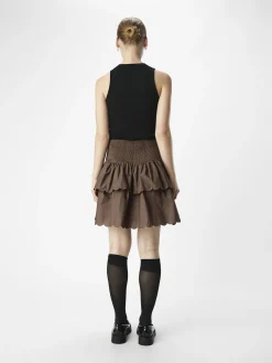 OBJECT Kjolar*SMOCKADE MINIKJOL Morel