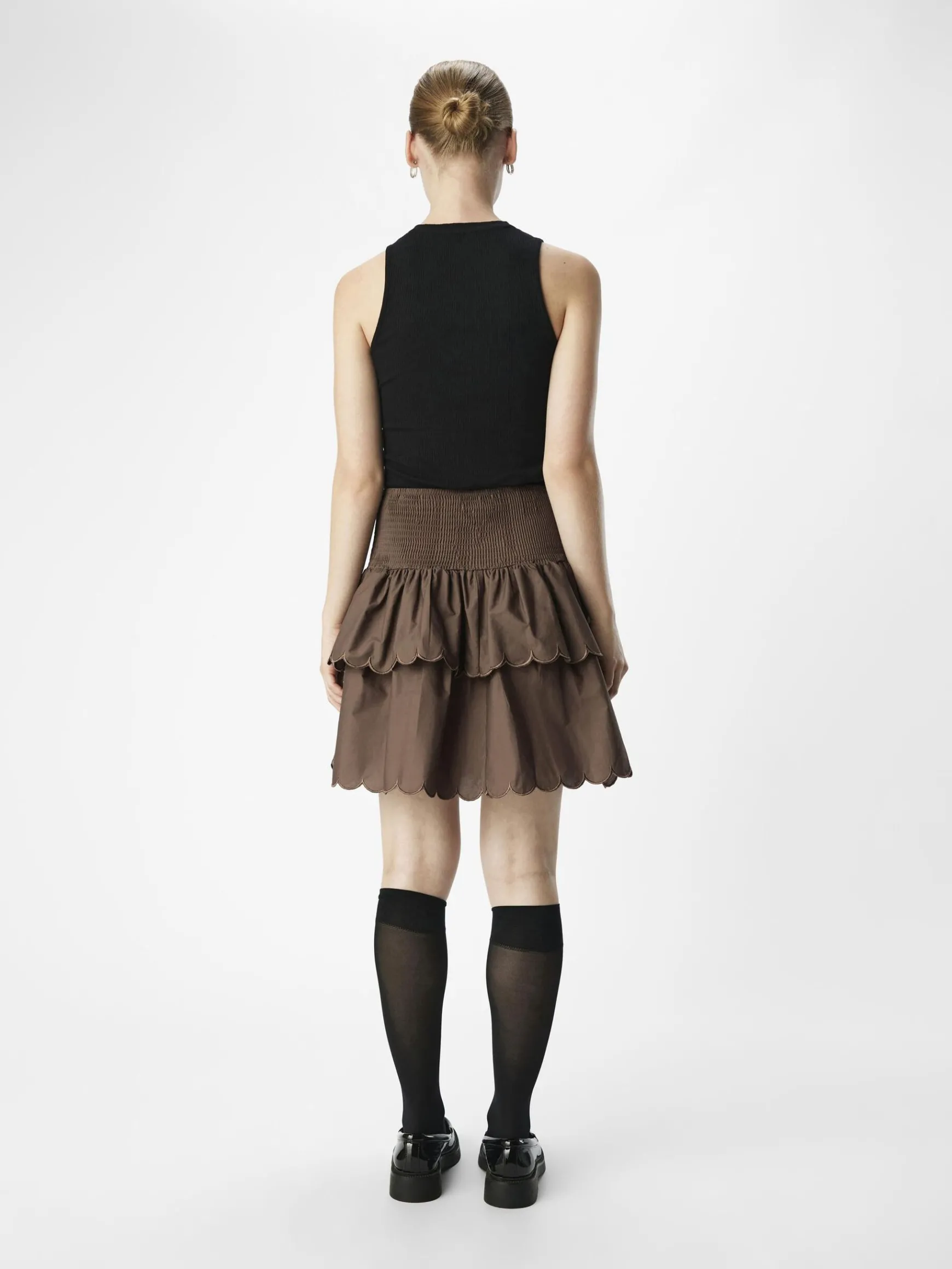 OBJECT Kjolar*SMOCKADE MINIKJOL Morel