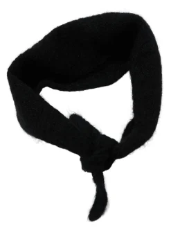 OBJECT Accessoarer*STICKAD HALSDUK Black
