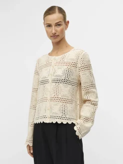 OBJECT Cardigans*STICKAD KOFTA Sandshell